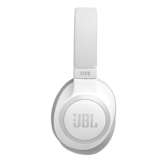 JBL Live 650BTNC - White - Wireless Over-Ear Noise-Cancelling Headphones - Detailshot 9